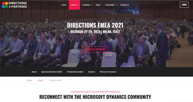 Silberner Sponsor: Directions EMEA 2021