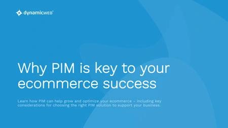 PIM ecommerce success